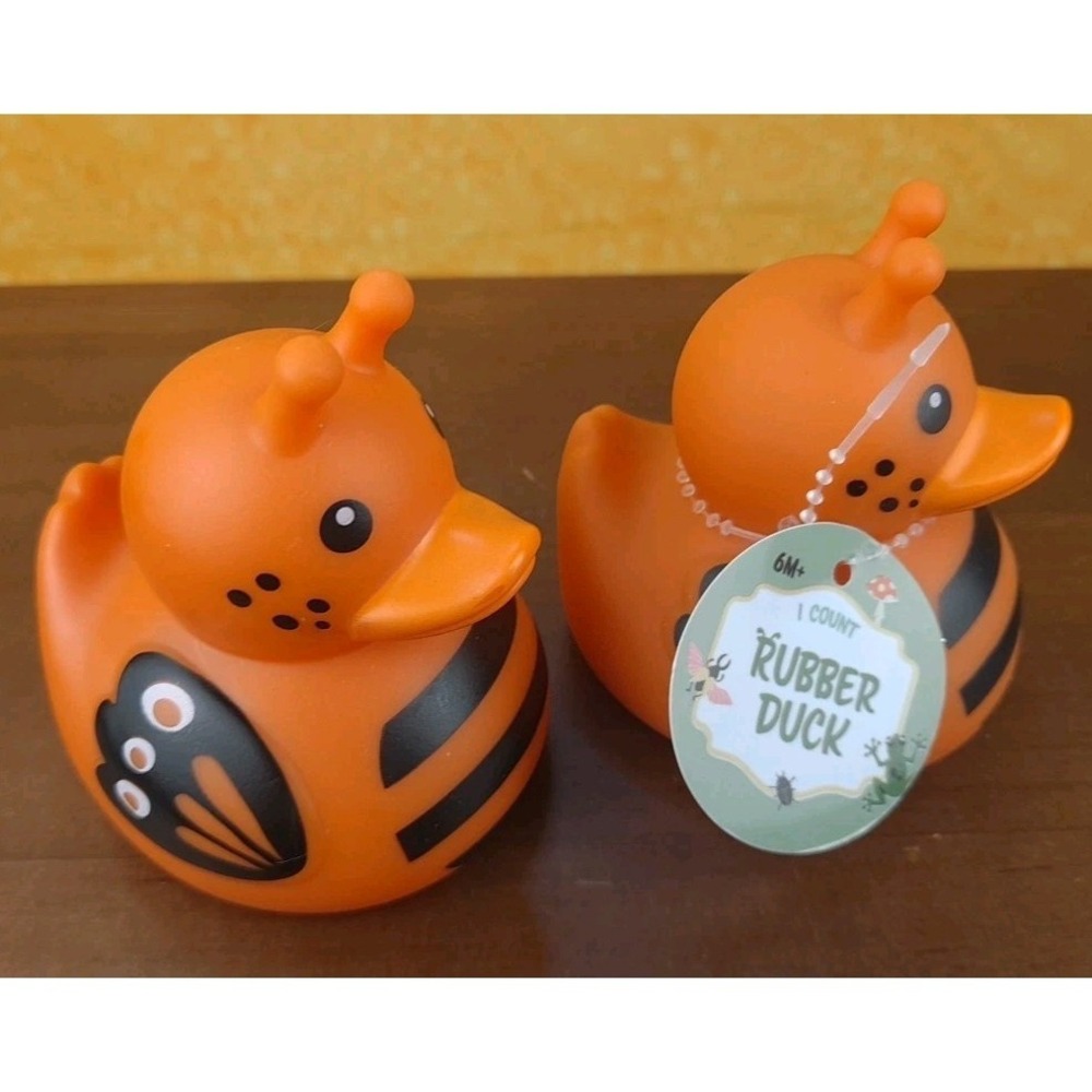 BUTTERFLY Rubber Duck Target Bullseye Playground Summer 2025 Lot Of 2 - Picture 6 of 9